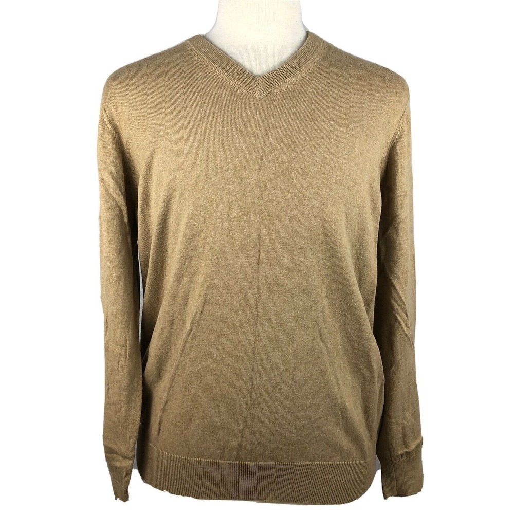 LL Bean‎ Vintage Cashmere Blend Long Sleeve Pullover Crew Neck Sweater XL Reg